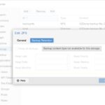 Proxmox VE ZFS Invalid Backup Type