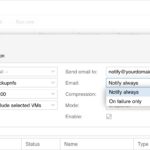 Proxmox VE E Mail Notification And When