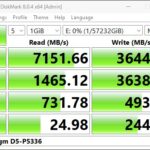 Solidigm D5 P5336 61.44TB CrystalDiskMark 1GB