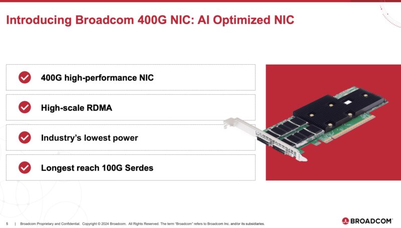 Introducing The Broadcom 400GbE RDMA NIC