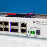 MikroTik CRS510 8XS 2XQ IN Front Angle No Top