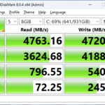 Silicon Power UD90 2230 1TB CrystalDiskMark 8GB