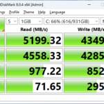 WD Black SN770M 1TB CrystalDiskMark 1GB