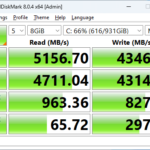 WD Black SN770M 1TB CrystalDiskMark 8GB