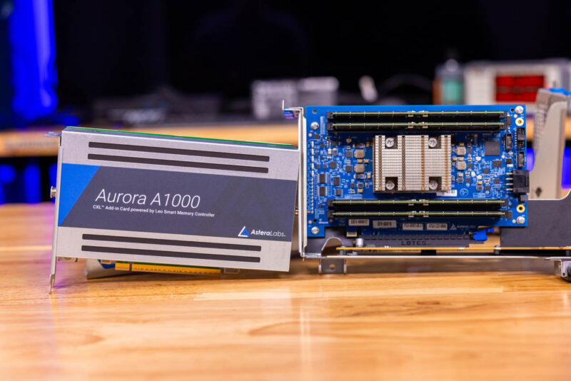 Astera Labs Aurora A1000 With 4x 64GB DDR5 DIMMs 2