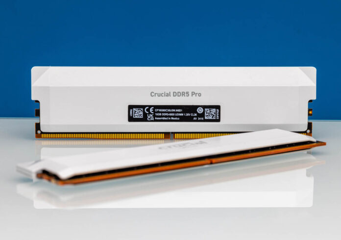 Crucial Pro DDR5 6000 White 16GB 5