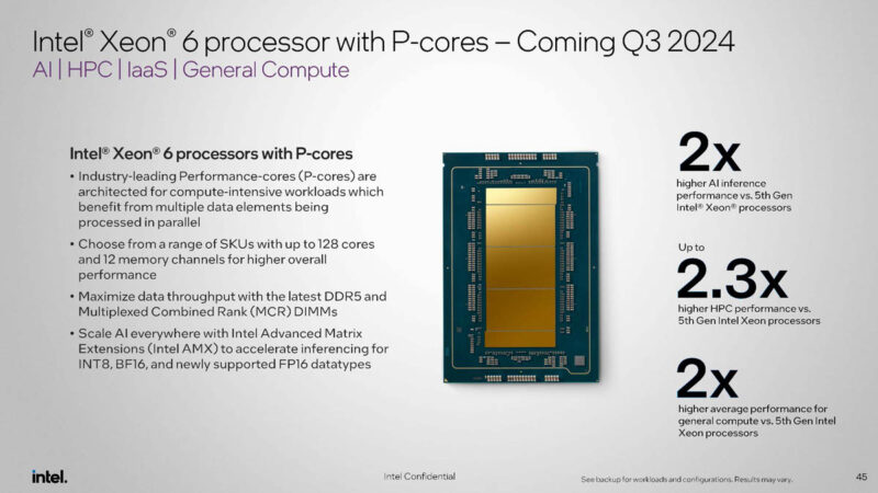 Intel Xeon 6900P Q3 2024