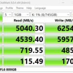 Kioxia FL6 800GB CrystalDiskMark 1GB