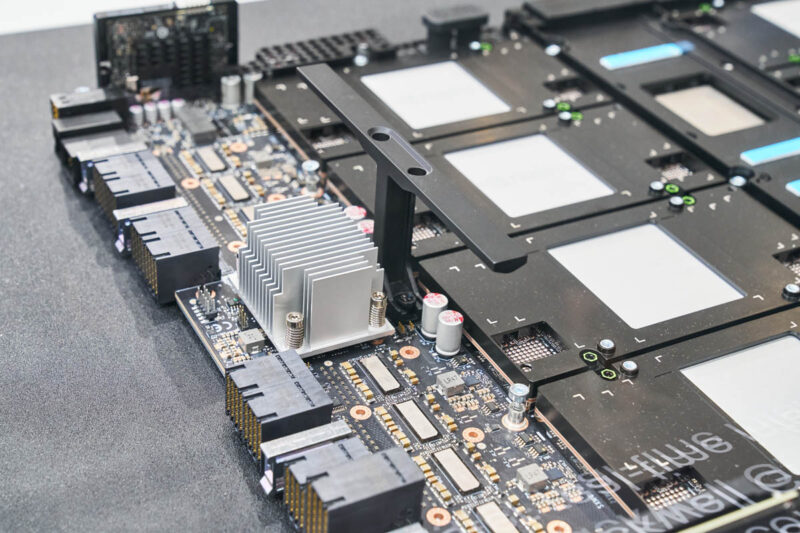 NVIDIA HGX B200 Baseboard PCIe Retimers
