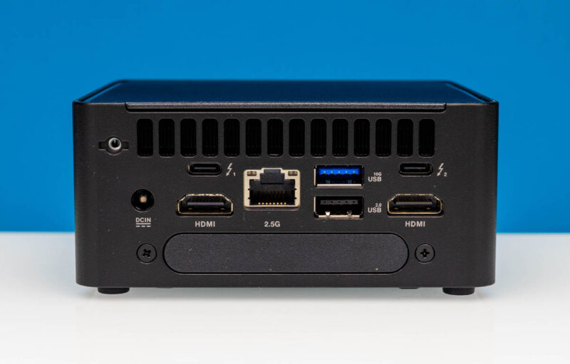 ASUS NUC 14 Pro Rear 1