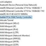 Realtek PCIe 5GbE Family Controller Installed Windows 11