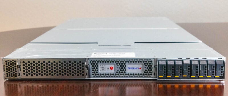 Supermicro ARS 111GL NHR NVIDIA GH200 System Front