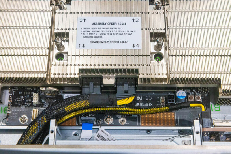 Supermicro ARS 111GL NHR NVIDIA GH200 System Power Input To GH200 2