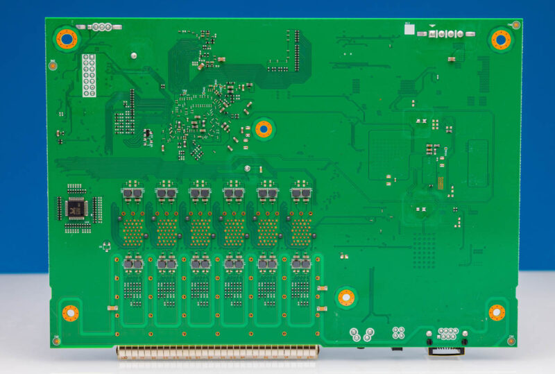 TRENDnet TL F7120 Bottom Of Switch PCB