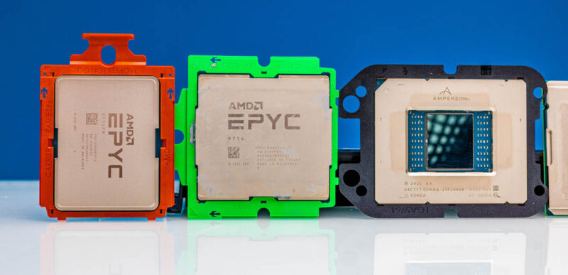 AMD EPYC Siena Bergamo Ampere AmpereOne 1