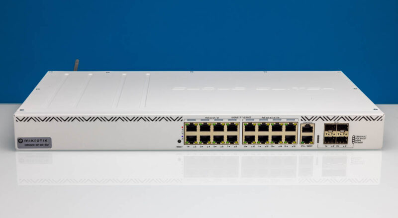 MikroTik CRS320 8P 8B 4S+RM Front