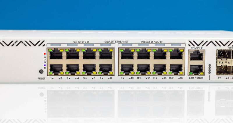 MikroTik CRS320 8P 8B 4S+RM PoE Ports