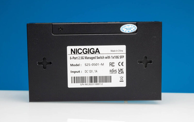 Nicgiga S25 0501 M Bottom Label