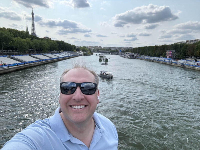 Patrick Olympic Games Paris 2024 River Seine