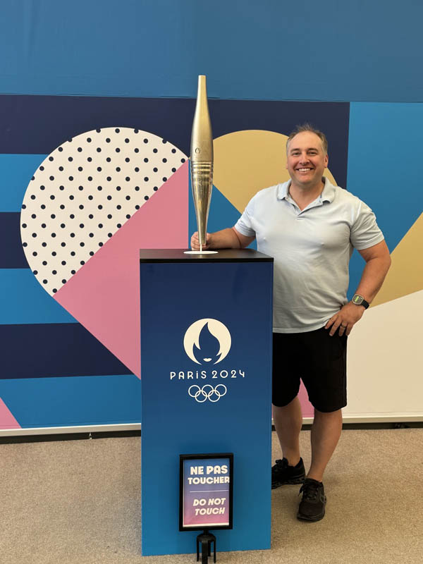 Patrick Olympic Games Paris 2024 Torch In Official Store