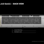 HPE ProLiant DL145 Gen11 Rear View