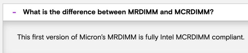 Micron MCR DIMM MRDIMM