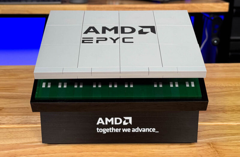 4th Gen AMD EPYC Lego Model Closed 1