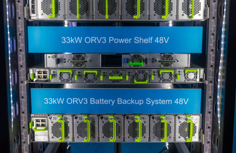 LITEON ORv3 33kW Power Shelf And Battery Backup OCP Summit 2024