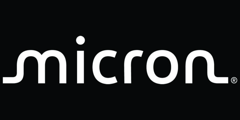 Micron Logo White