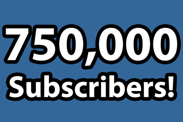 STH 750000 Subscribers