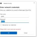 Blackmagic Cloud Pod Guest Credentials