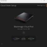 Blackmagic Cloud Store Setup Windows App