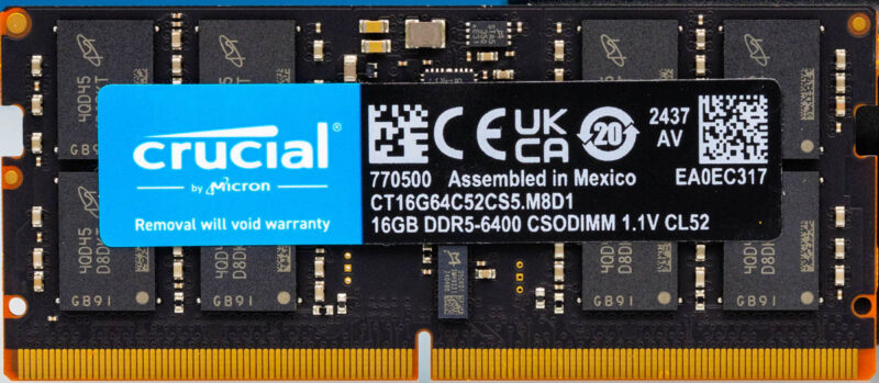 Crucial DDR5 6400 CSODIMM 3