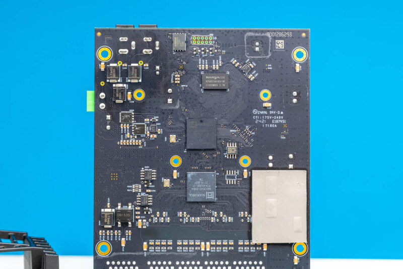 MikroTik CRS304 4XG IN Bottom Heatsink Removed 2