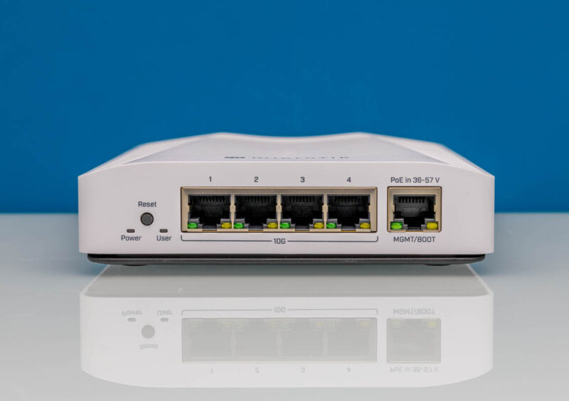 MikroTik CRS304 4XG IN Front 1