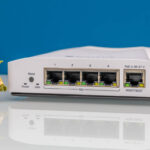 MikroTik CRS304 4XG IN Front Angle 1