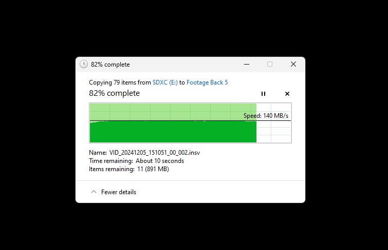 SanDisk 1.5TB SDXC Card Copy To Drive