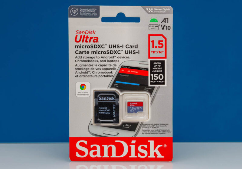 SanDisk 1.5TB Ultra MicroSDXC Package