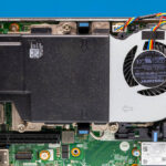 Dell Precision 3260 Compact CPU And Memory Fan Installed