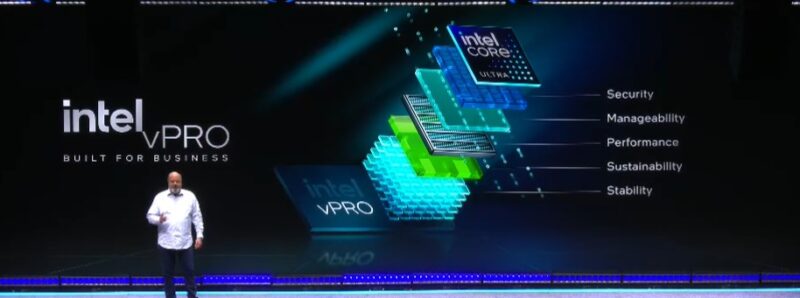 Intel CES 2025 Keynote Intel VPro