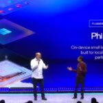 Intel CES 2025 Keynote Phi Silica Small Language Model For NPUs