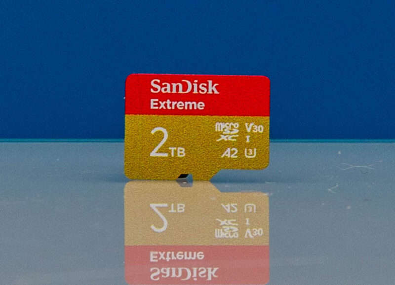 SanDisk Extreme 2TB MicroSDXC Front