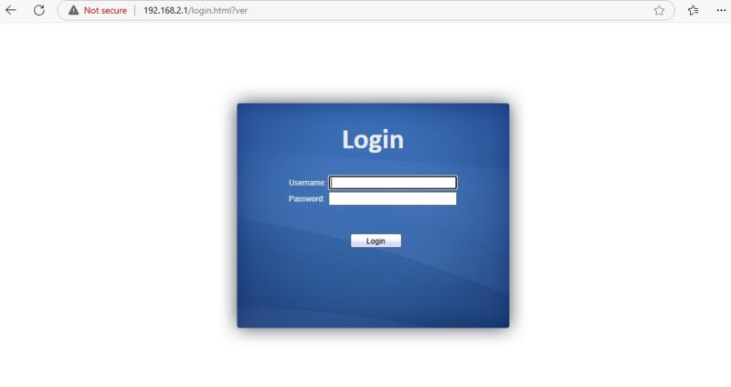 Sodola SL SWTG3C12F Login