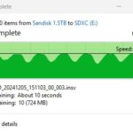 Samsung Pro Plus 1TB MicroSDXC Drive To Card Copy