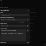 Open WebUI Admin Settings Models Manage Models