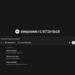 Open WebUI New Chat Deepseek-R1 671B FP16