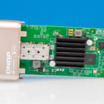 QNAP QNA T310G1S Thunderbolt 3 To 10G SFP+ Adapter Internal Top