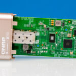 QNAP QNA T310G1S Thunderbolt 3 To 10G SFP+ Adapter Internal Top Without Heatsink