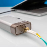 QNAP QNA T310G1S Thunderbolt 3 To 10G SFP+ Adapter With Apple Macbook Pro
