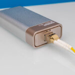 QNAP QNA T310G1S Thunderbolt 3 To 10G SFP+ Adapter With SFP+ Module And LC MM Fiber